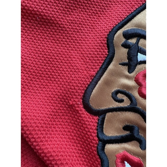 REEBOK Chicago Blackhawks Youth S/M NHL Hockey Jersey Red Kids - Picture 5 of 9
